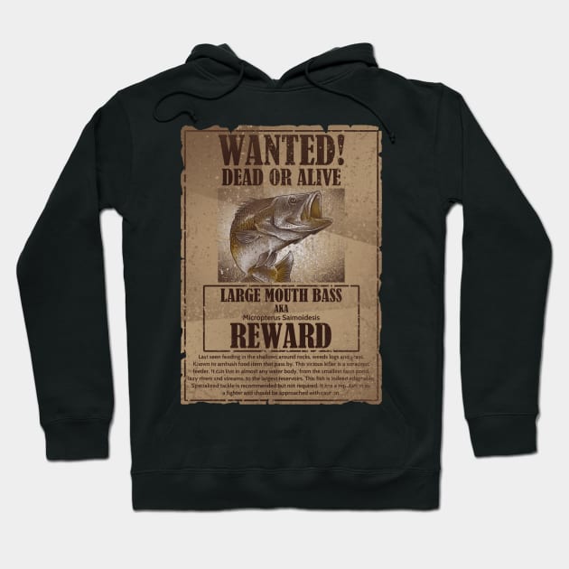 wanted dead or alive Hoodie by akawork280